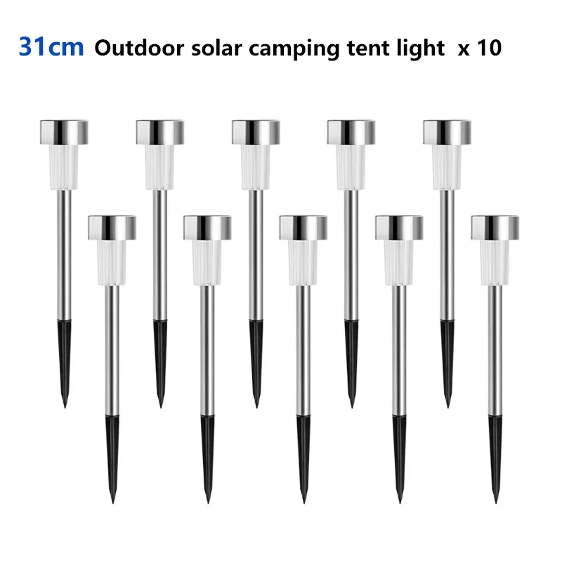 31 см наружный кемпинг Солнечный перезаряжаемый тент светильник