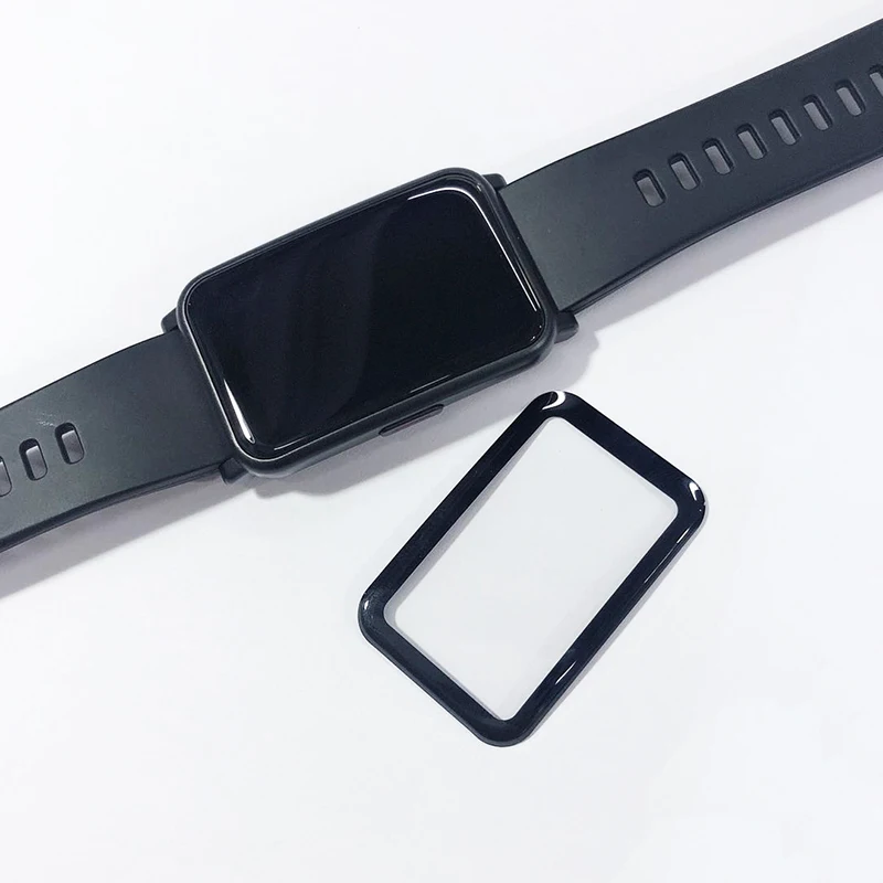 3D Glass Film for Huawei Watch Fit Honor ES 9H Coverage Screen Protector Case Cover Es | Наручные часы