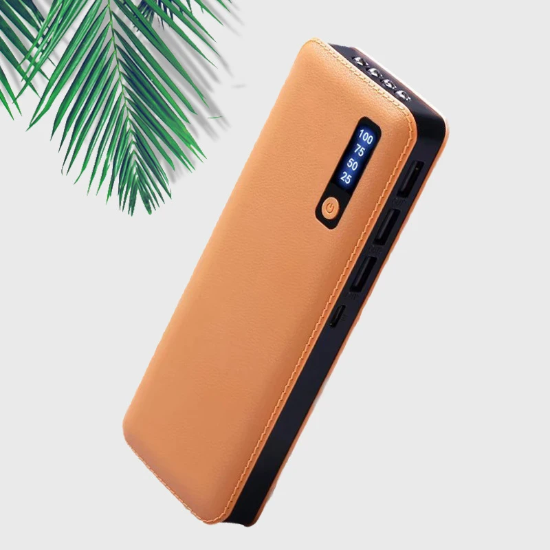 Портативный внешний аккумулятор 30000 мАч большая емкость зарядное устройство