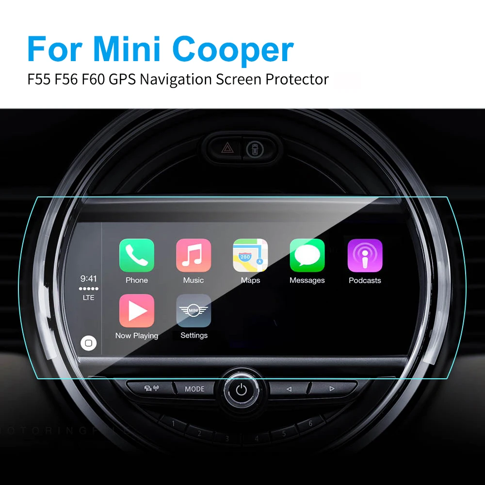 6 5 8 дюймов для Mini Cooper F55 F56 F57 F60 автомобиля GPS навигации Экран протектор сенсорный