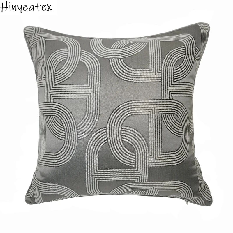 

Наволочка Hinyeatex гладкокрашеная темно-серая 18x18 дюймов