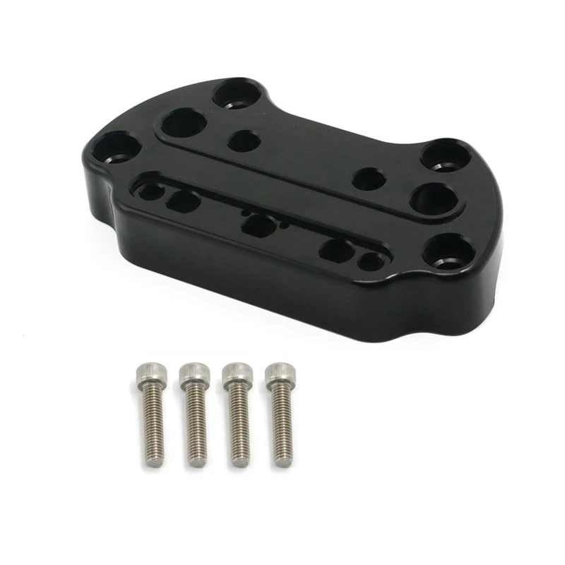 Индикаторная лампа на руль верхняя планка зажимы крепление для Harley Sportster Dyna Fat Bob