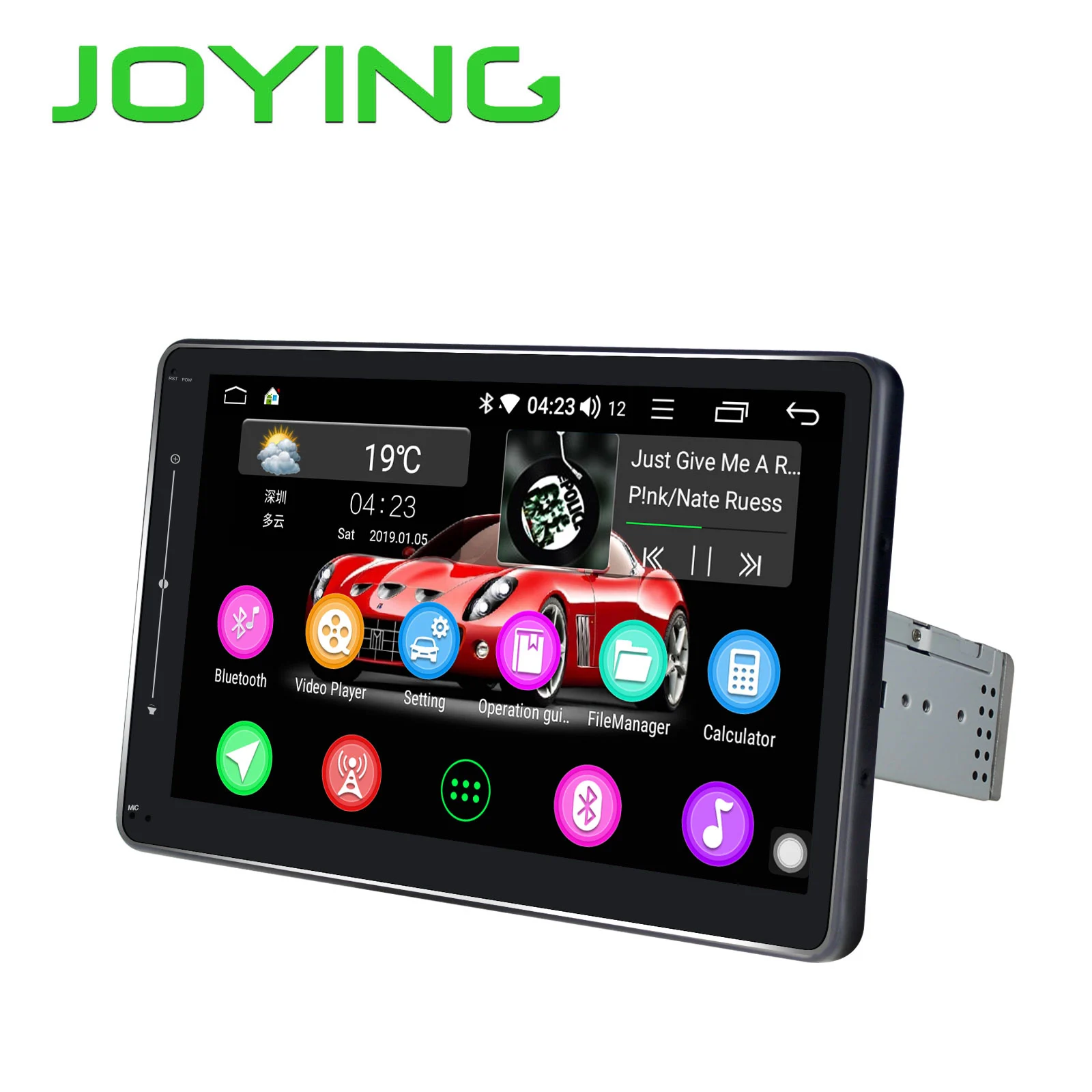 10 &quotголовное устройство Универсальный Android 8 1 автомобильный стерео радио HD 1280*720 2