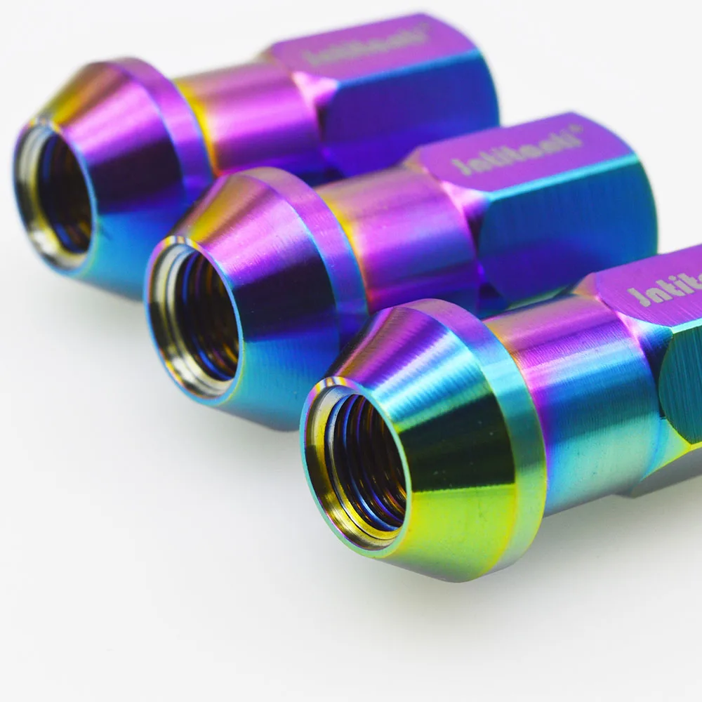 Титановые колеса Jntitanti Gr5 гайки M12x1 5x45 мм титановые винты Ti 6Al-4V