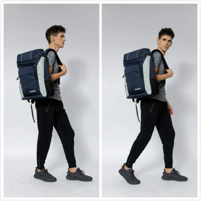 

Camping Picnic Cooler Backpack Organizer Ice Box Tourist Set Storage Lunch Outdoor Hiking Thermal Bag For Food Camping Tableware