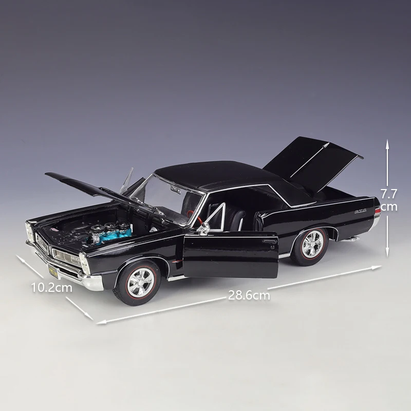 Модель автомобиля Maisto 1:18 литый под давлением автомобиль 1965 Pontiac GTO Coupe модель