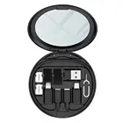 Многофункциональный аксессуар Budi 11 в 1 с зеркалом для макияжа может использоваться как держатель с адаптером типа