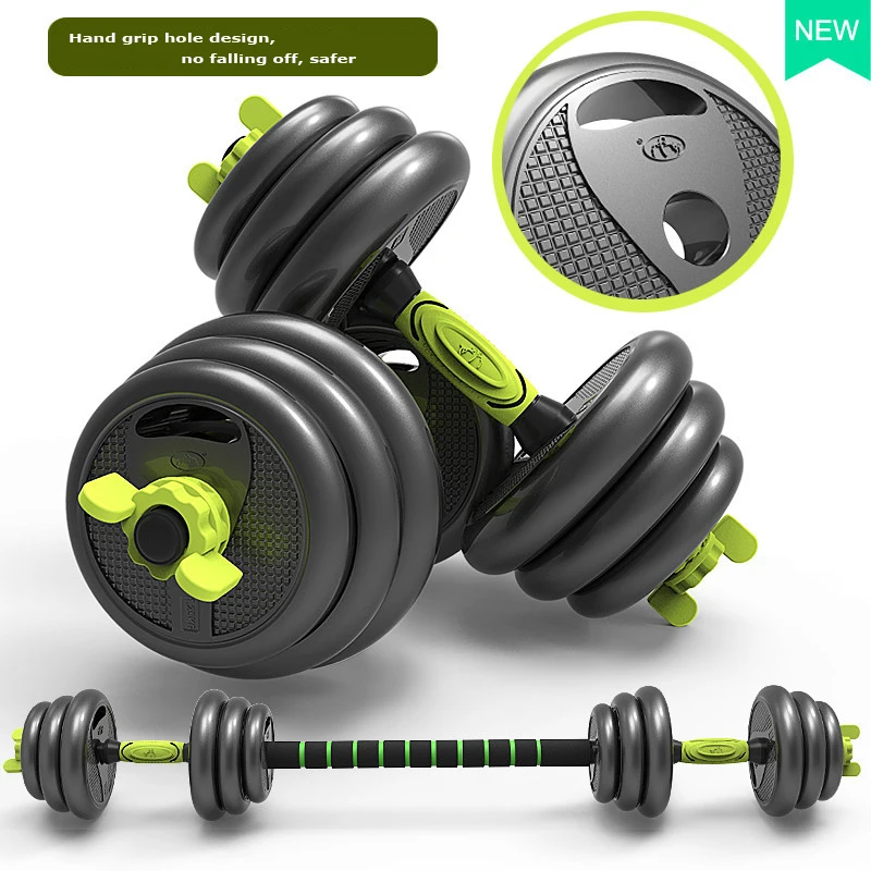 

30kg Adjustable Dumbbell Set Household Weightlifting 40kg Darbell Suit Adjustable Weight Combination Kettlebell