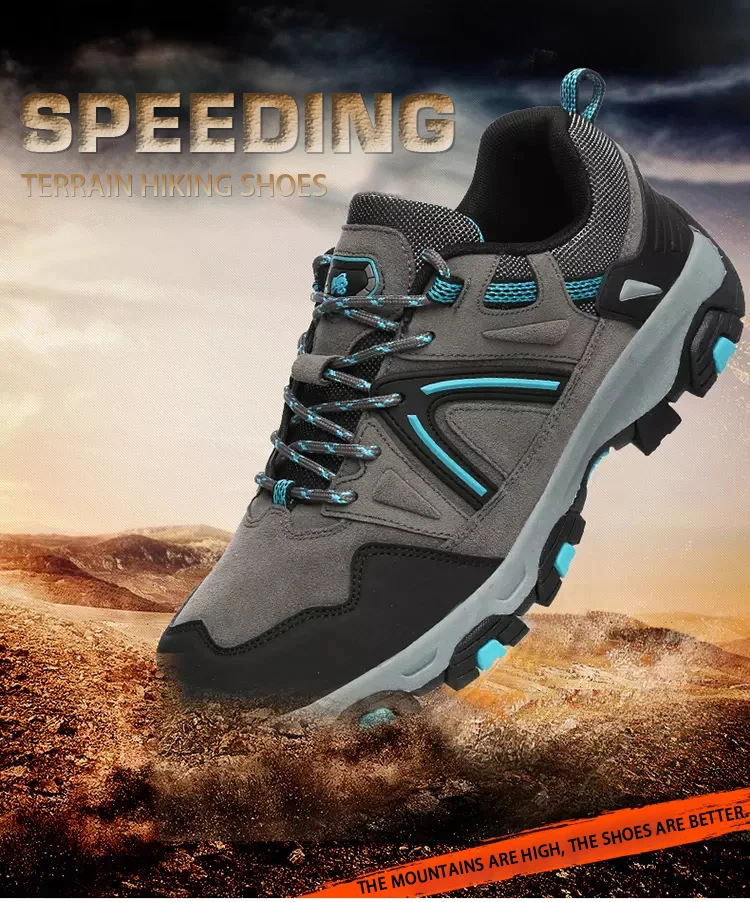 Мужские ботинки для пешего туризма, водонепроницаемые осенние и зимние повседневные ботинки для пешего туризма, мужские ботинки для пешего туризма