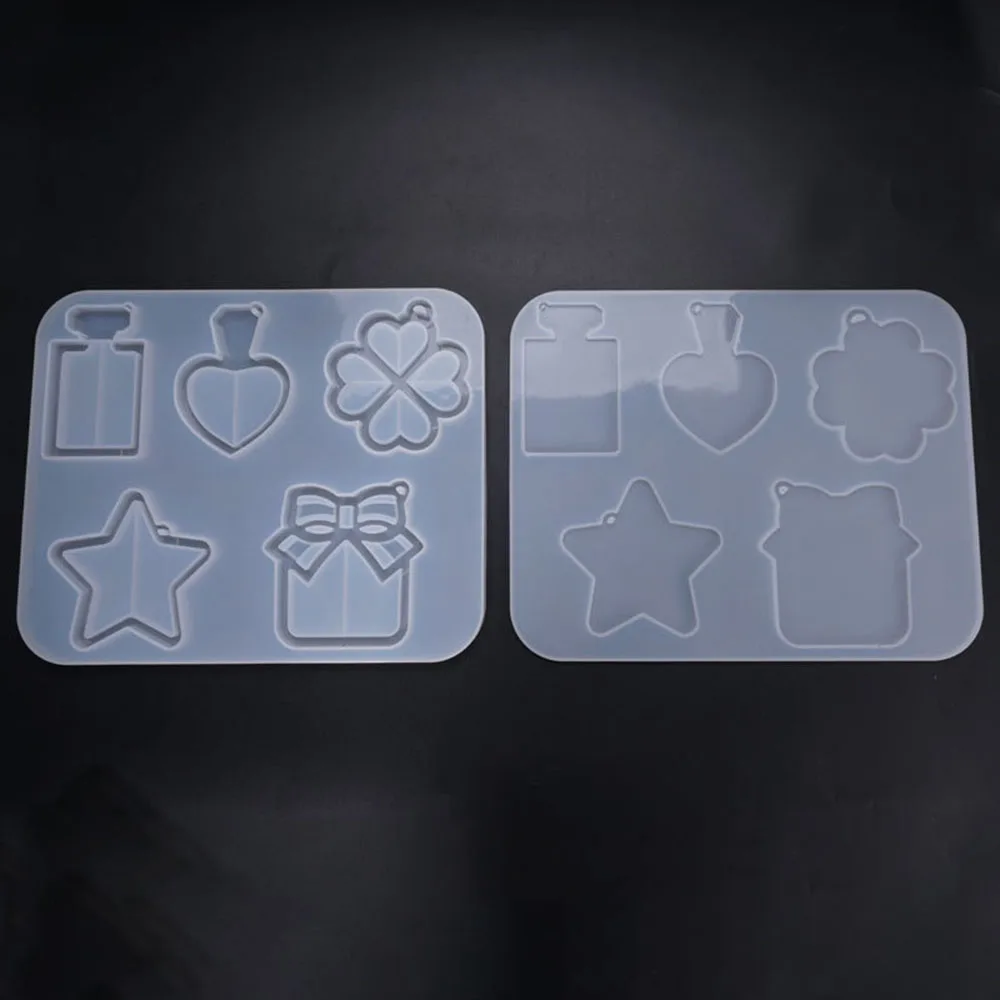 2 шт. Подарочная коробка флакон для духов четырехлистный клевер силиконовая