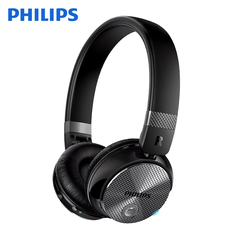 Оригинальные беспроводные bluetooth-наушники Philips SHB8850 с активным шумоподавлением NFC гарнитура с микрофоном для S9 S9 Plus