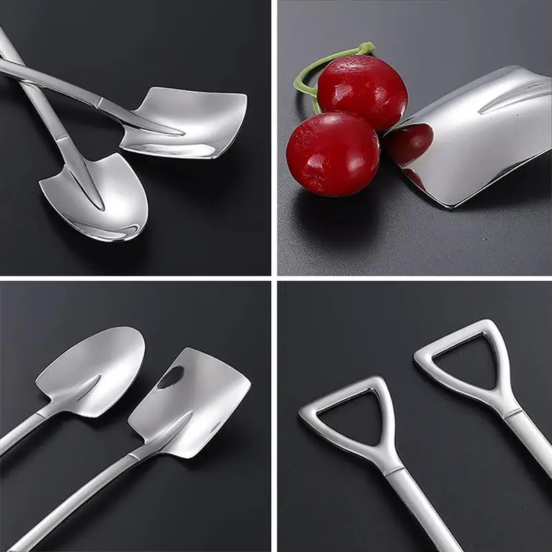 10 шт. кофейные ложки из нержавеющей стали|Столовые сервизы| |