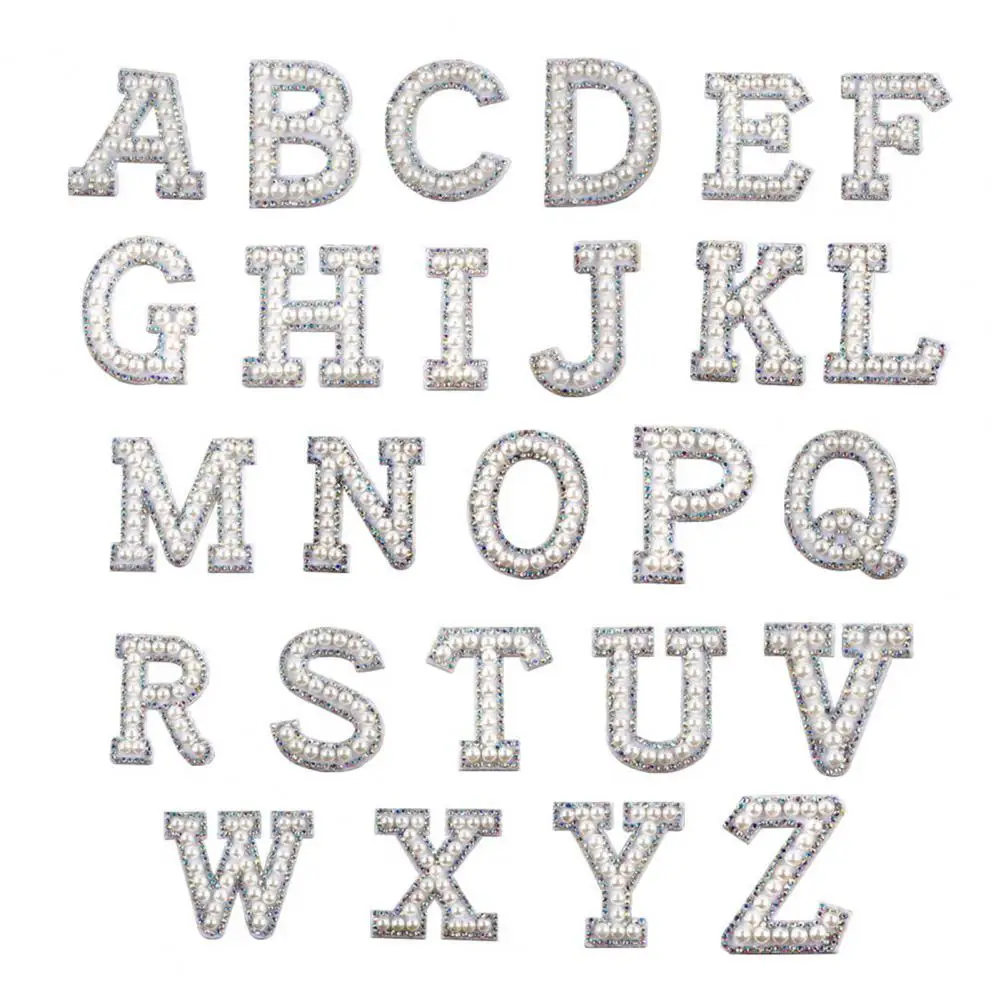 2 шт. уникальная декоративная аппликация в форме английской буквы | Заплатки