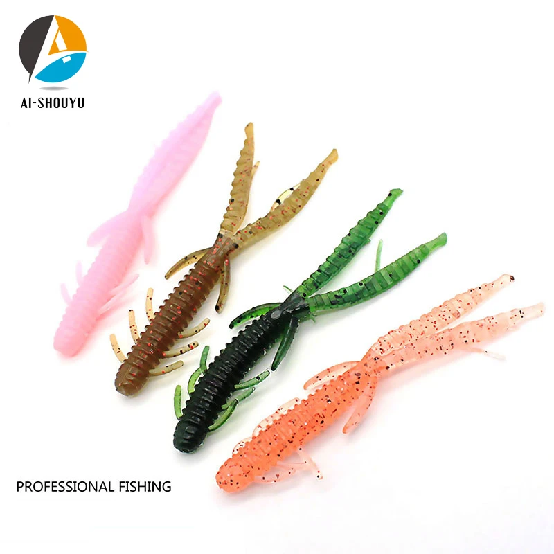 Искусственная мягкая рыболовная приманка 70 мм 1 8 г 5 шт./лот | Спорт и развлечения