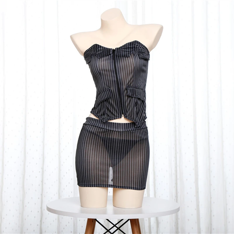 Женская эротическая форма для учителей секретаря косплея сексуальное нижнее