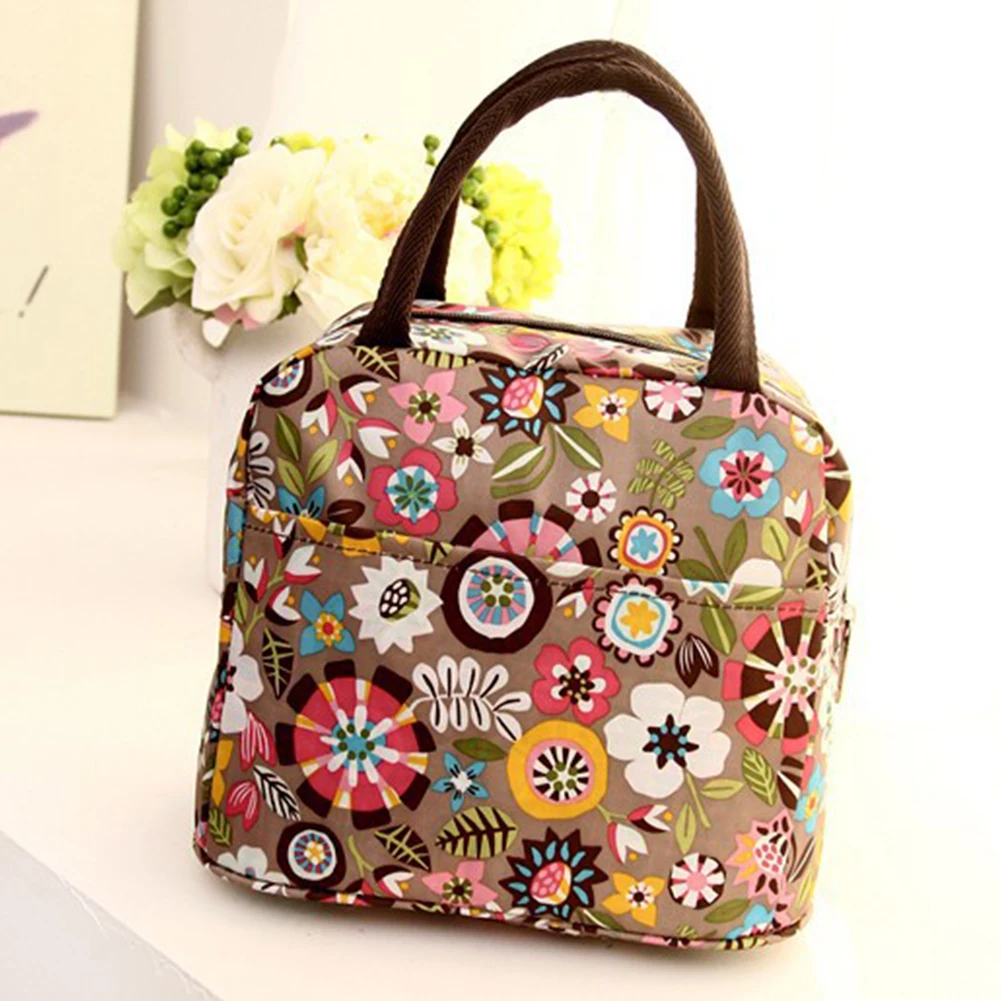 

Waterproof Portable Carry Tote Snacks Lunch Bag Travel Thicken Food Storage Picnic Cooler Box Thermal Insulated Pouch Printing
