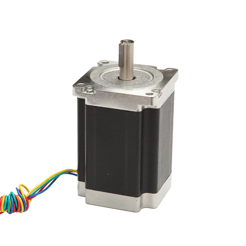 

Гибридный шаговый двигатель NEMA34, большой выходной крутящий момент, низкий голос, 6 А, 4 провода