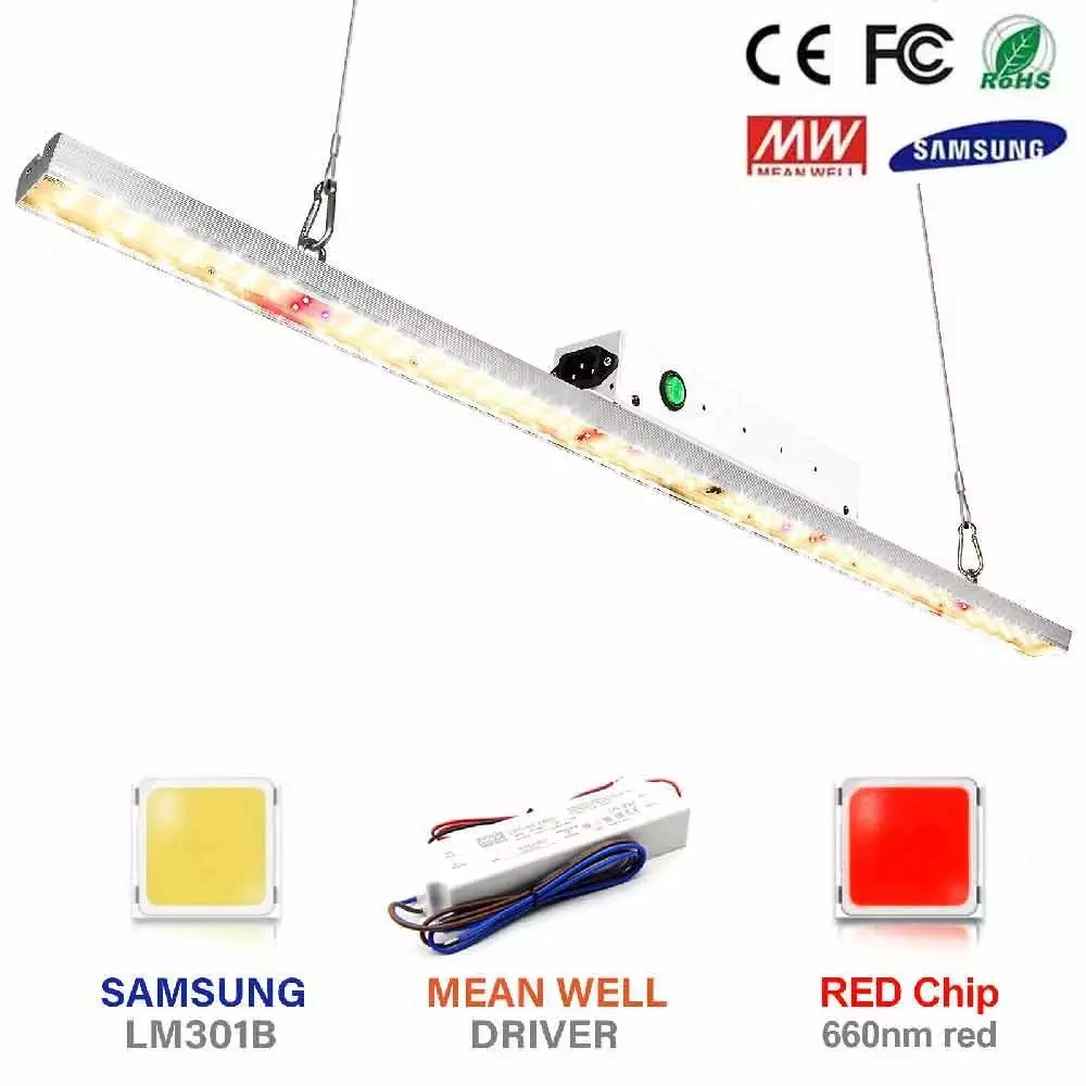CXB3590 COB светодиодные светильники для выращивания растений люмен CXM32 и Samsung LM301B 100