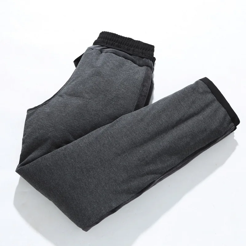 

winter 2019 down pants with thickened down warm casual pants
