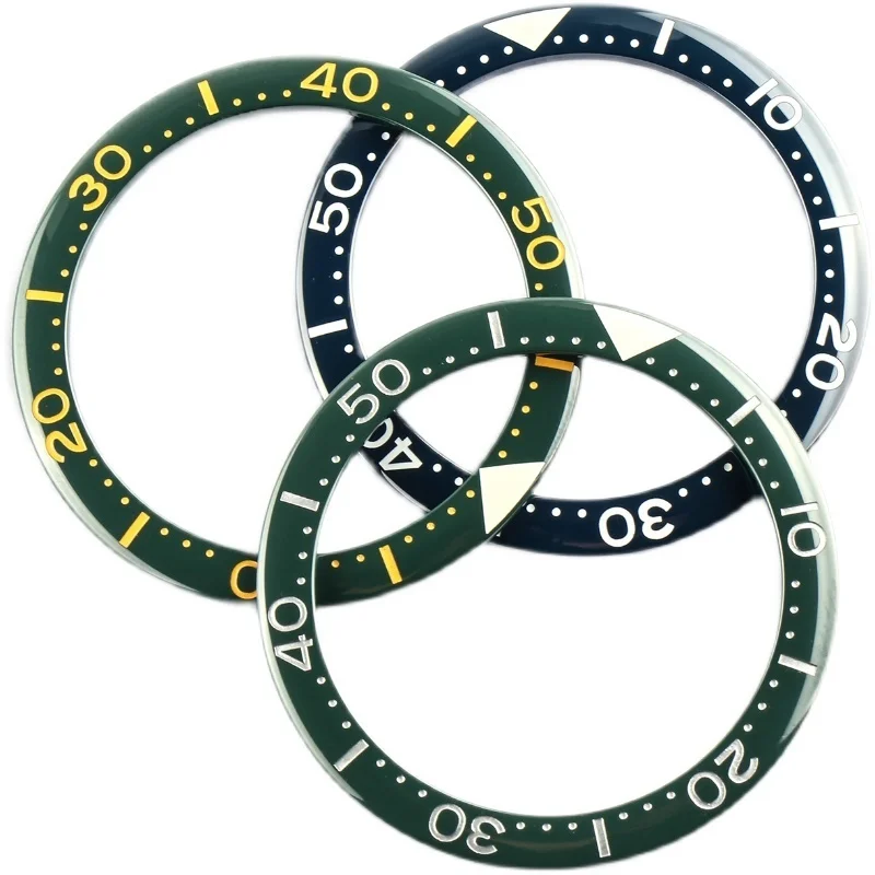 

Модное кольцо-циферблат для часов Seiko 39 мм-31 мм, керамический Бронзовый Стальной Безель, вставка для механических часов, Сменные аксессуары, ...