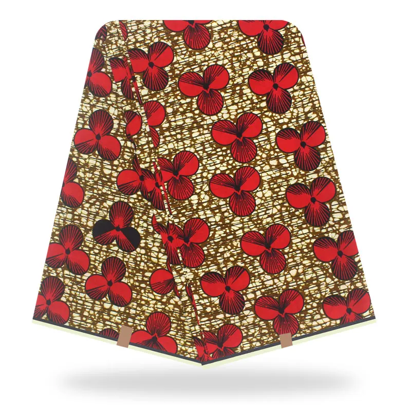 Оптовая продажа Высококачественная африканская ткань с воском 100% хлопок