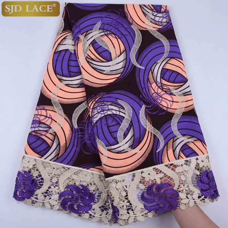 Африканская Вощеная кружевная ткань горячая Распродажа последнее поступление