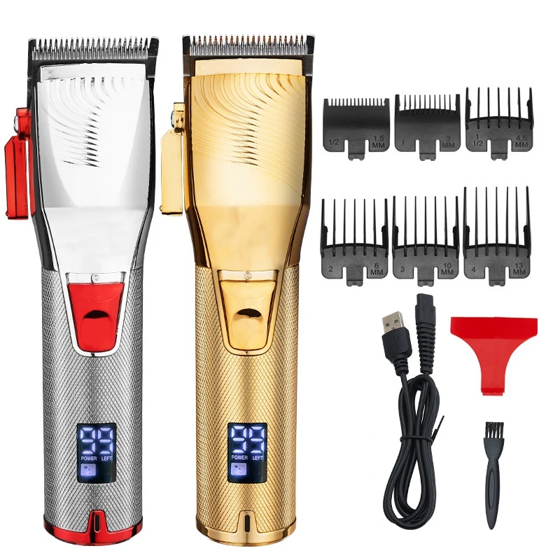 

Hair Clippers for Men Hair Trimmer Cordless Barber Clippers for Hair Cutting Kit Rechargeable Beard Trimmer