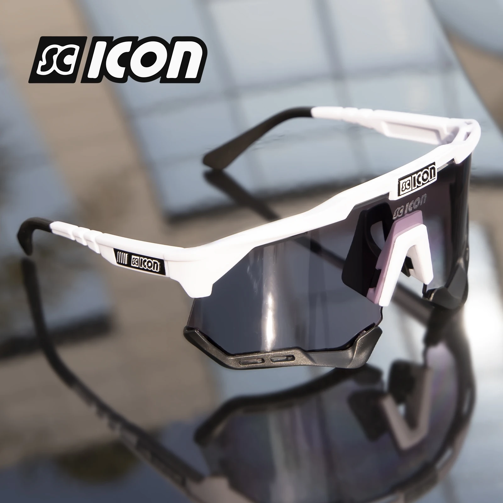 Поляризованные велосипедные очки SCICON для мужчин и женщин TR90 спортивные горных