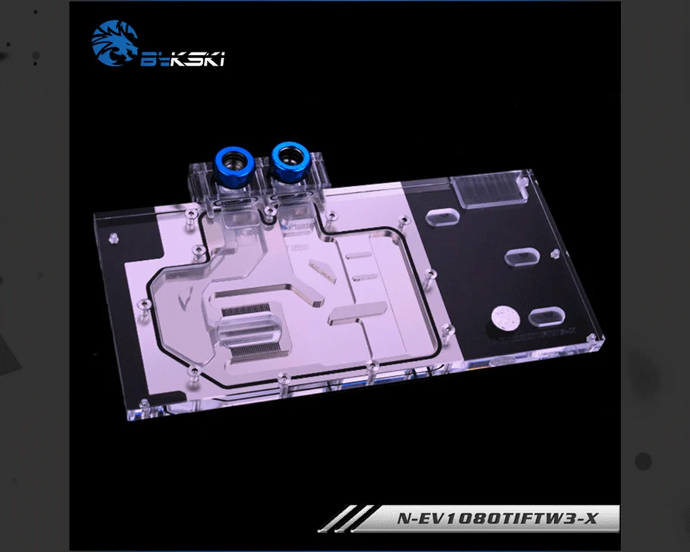 Bykski N-EV1080TIFTW3-X, полное покрытие видеокарты водяного охлаждения блок RGB/RBW для EVGA GTX1080Ti FTW3 GAMING