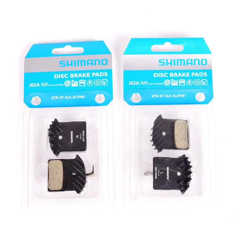 1 пара велосипедных тормозных колодок излучающие смолы металлический диск