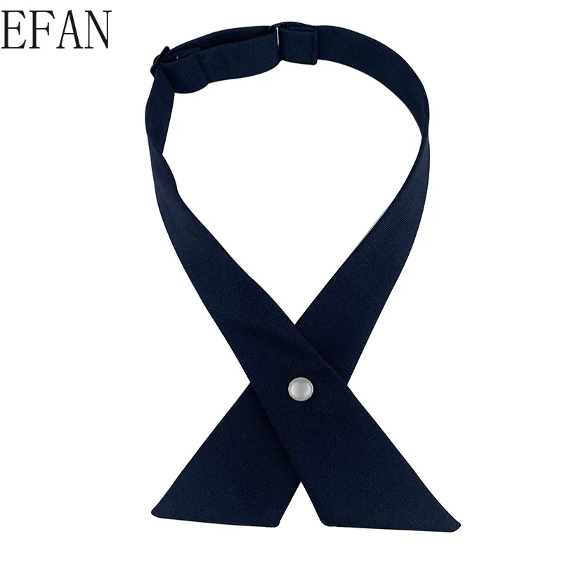 1Piece Women Tie Red Butterfly Women's Bow Black Knot Female Girl Student Hotel Clerk Waitress Neck Wear Navy Ribbon Ties | Аксессуары
