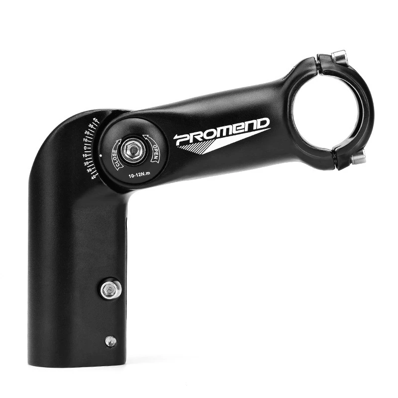 

PROMEND Adjustable Bike Stem +/- 40 Degree 110Mm MTB Bike Stem for 31.8Mm Handlebar Mountain Bike Road Bike BMX