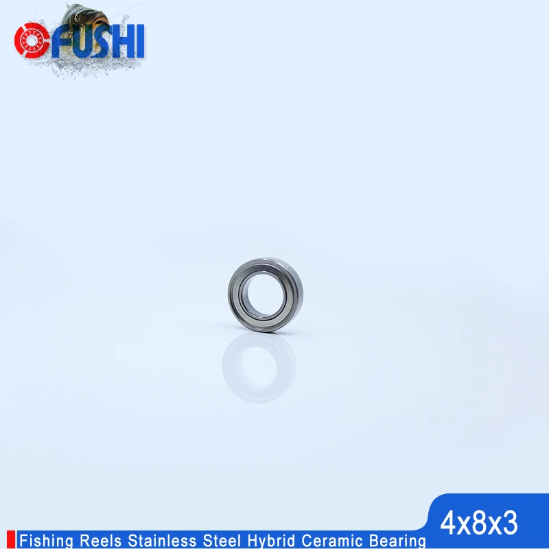 

SMR84 ZZ подшипник 4x8x3 мм CB ABEC7 Гибридный керамический подшипник из нержавеющей стали катушки для сухой морской рыбалки MR84 шарикоподшипники SMR84C