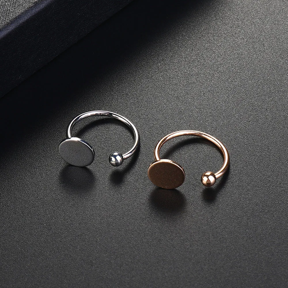 1 шт. палец кольцо для женщин Мода золотого и серебряного цвета Открытое