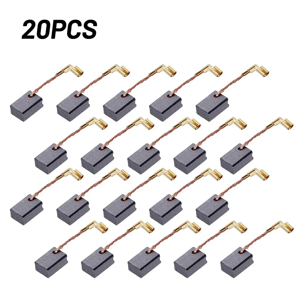 Угольные щетки CB459 20 шт. сменные угольные для двигателя MKT GA4530R GA4534 GA5034 JS1000 GA5030