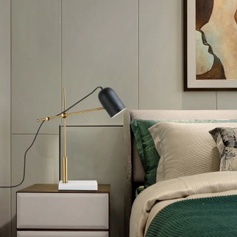 LukLoy современный стол в стиле минимализм свет для прикроватной учебы нордическая