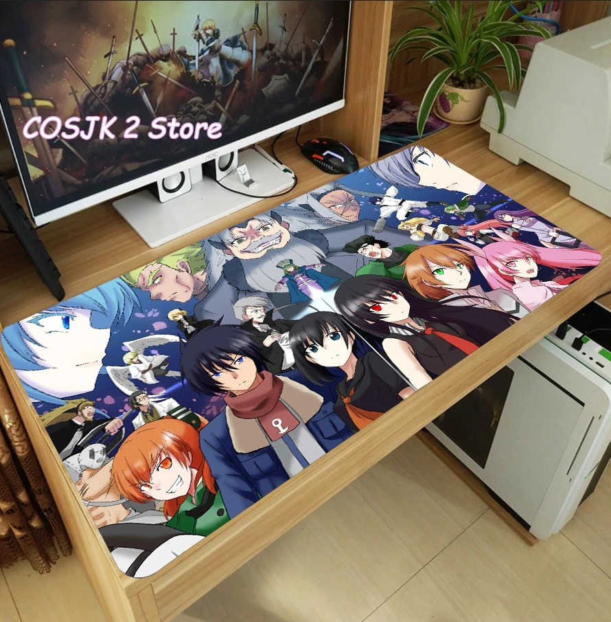 Аниме Akame ga KILL! Коврик для мыши Esdeath утолщенный игровой коврик ноутбука Настольный