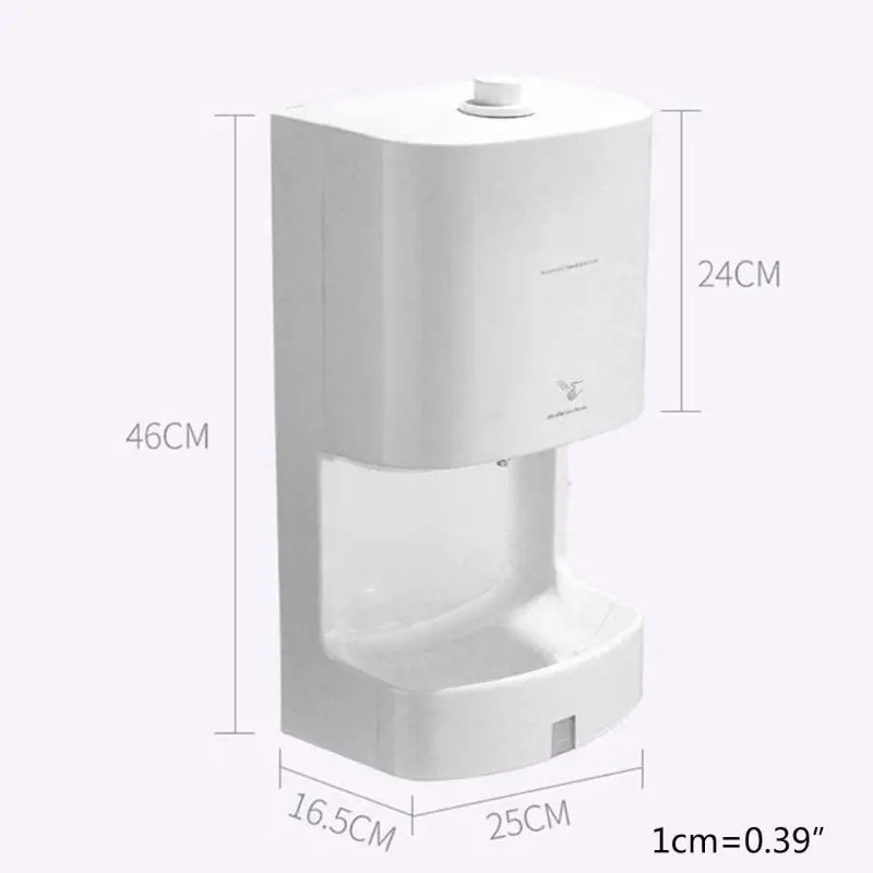 

Disinfectant Dispenser Sensor Non-Contact Hand Cleaner Dispenser Holds 2.2L Infrared Sensor Disinfectant Dispenser