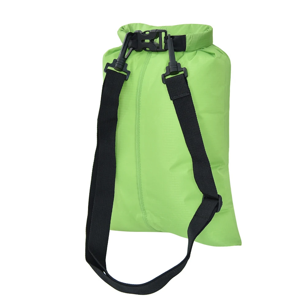 

3pcs/set Storage Camping Outdoor Waterproof Dry Bag Multipurpose Sports Beach Buckle Polyester Taffeta With Shoulder Straps