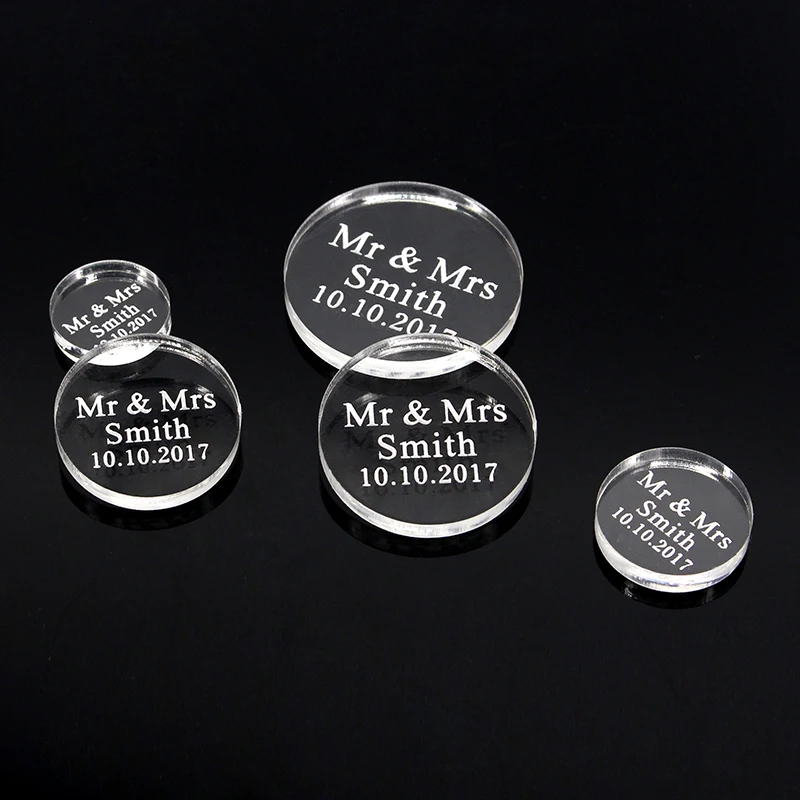 Круглые бирки с индивидуальной гравировкой круглые для оформление бирок на