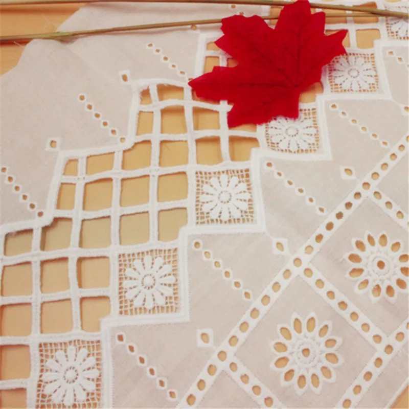 Кружевная лента для шитья Ширина 26 см 100% хлопок 5 ярдов/партия аксессуары одежды