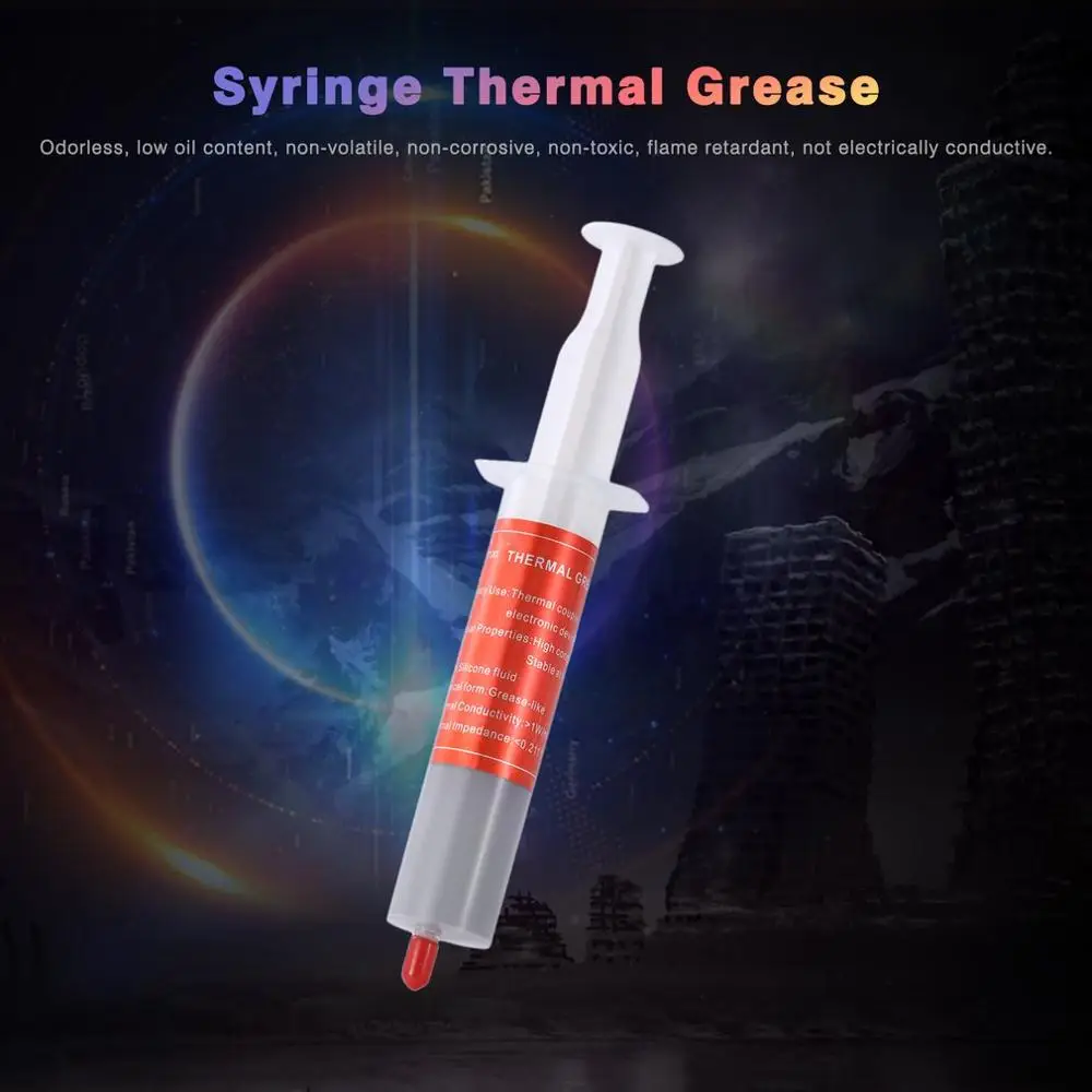 Горячая Распродажа термальная смазка шприца для центрального процессора