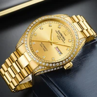luxury gold watch mens watches top brand clock man automatic mechanical watch men miyota movement relogio masculino
