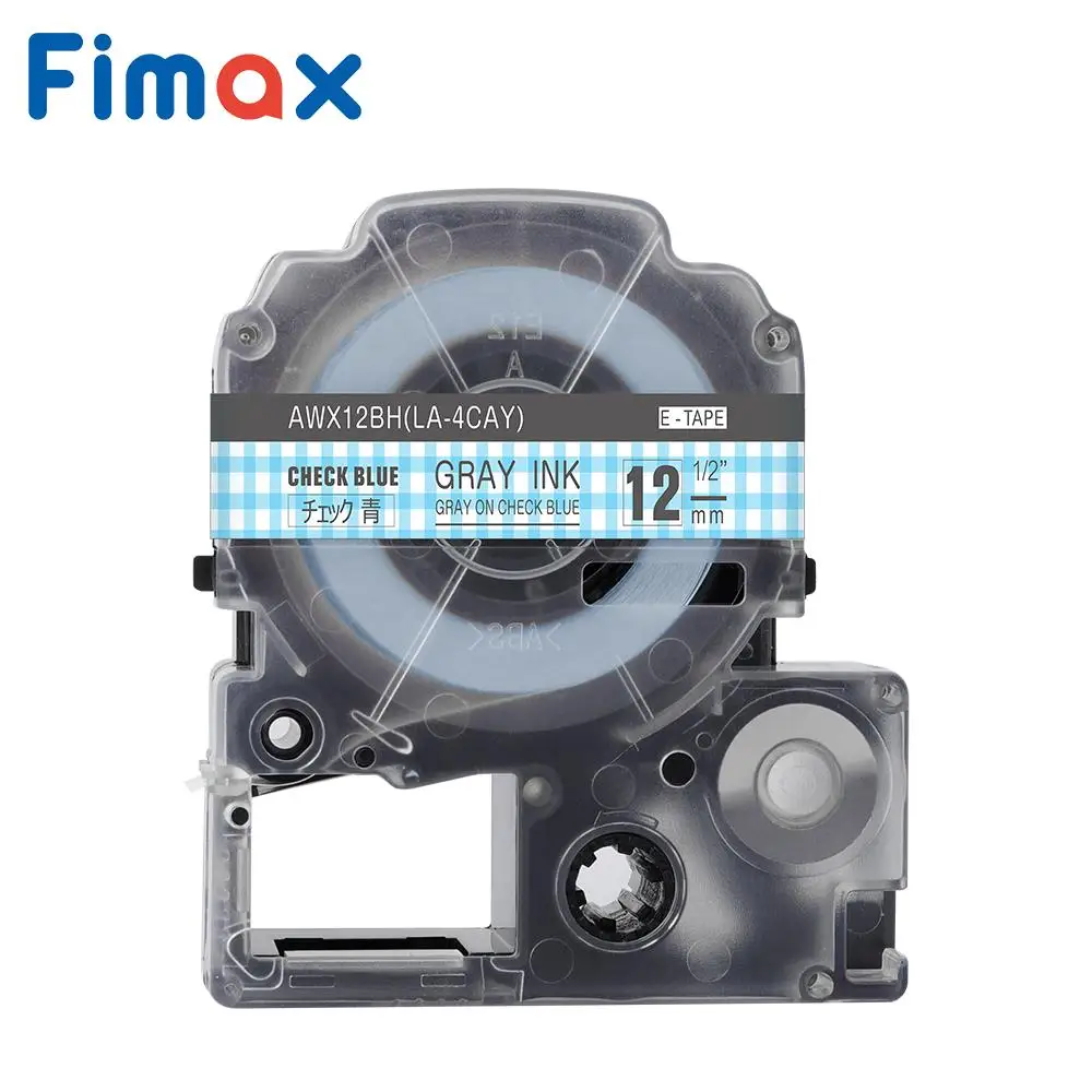 Fimax 1 упаковка SS12KW узорные ленты совместимые для Epson/King Jim принтер этикеток ленты 6 мм 9 мм 12 мм ST9KW LC-4WBN ленты для LW-300
