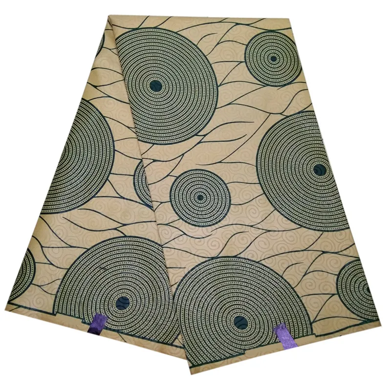 Африканская модная печать настоящая ткань для воска Анкары Берег Слоновой кости