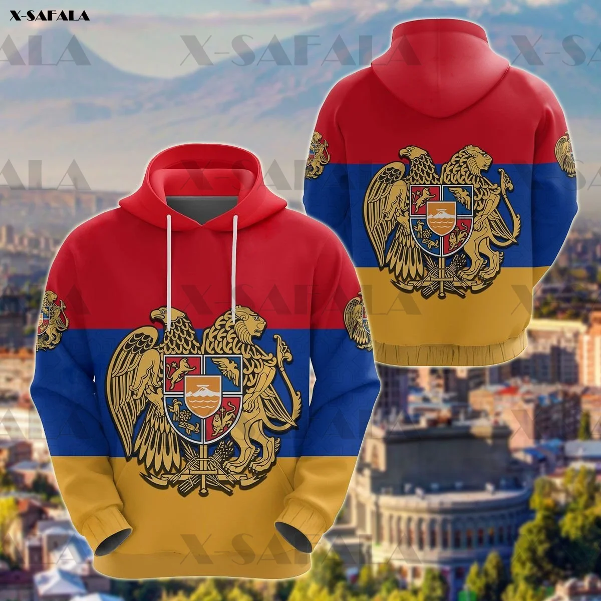 Камуфляжная маска-Ветеран с армейским флагом Америки толстовка на молнии 3D