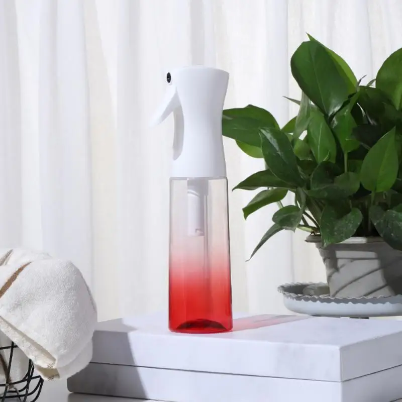 

200 мл/300 мл бутылка с непрерывным распылением для парикмахеров, спрей высокого давления, емкость с мелким распылением воды для полива цветов