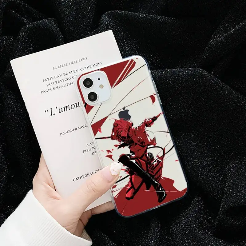 

Anime Japanese attack on Titan Phone Case Transparent for iPhone 6 7 8 11 12 s mini pro X XS XR MAX Plus cover funda shell