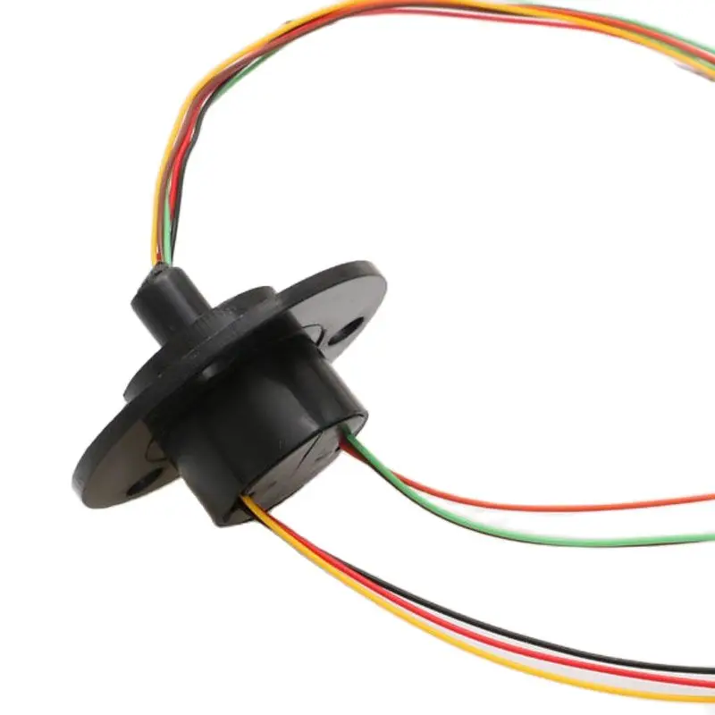 Диаметр 22 мм 6 каналов 2 А капсульные скользящие мини поворотные проводящие