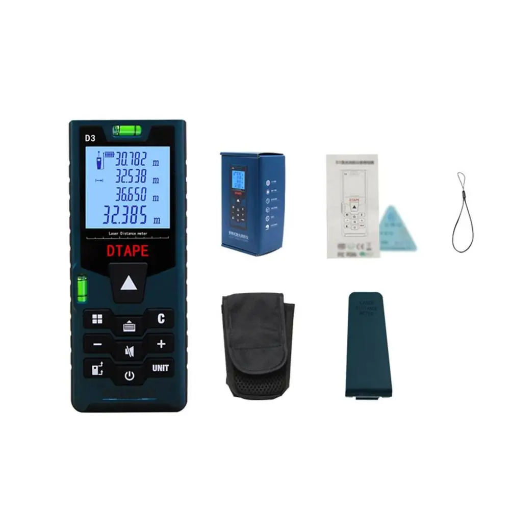 

laser rangefinder distance meter 40m 50m 70m 100m 120m electronic roulette digital trena laser tape measure range finder